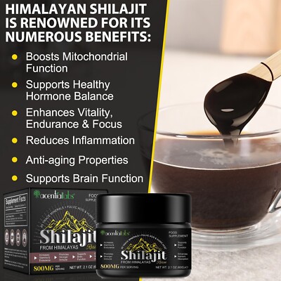 Shilajit de l’Himalaya