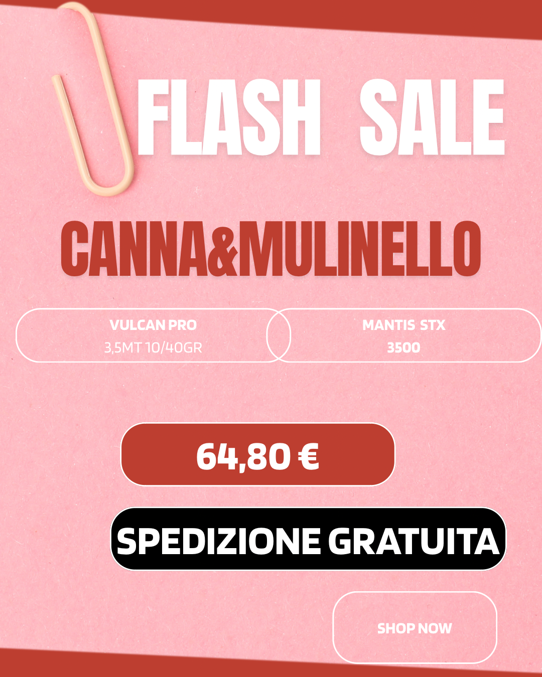 Canna & Mulinello Vulcan Pro + Mantis STX