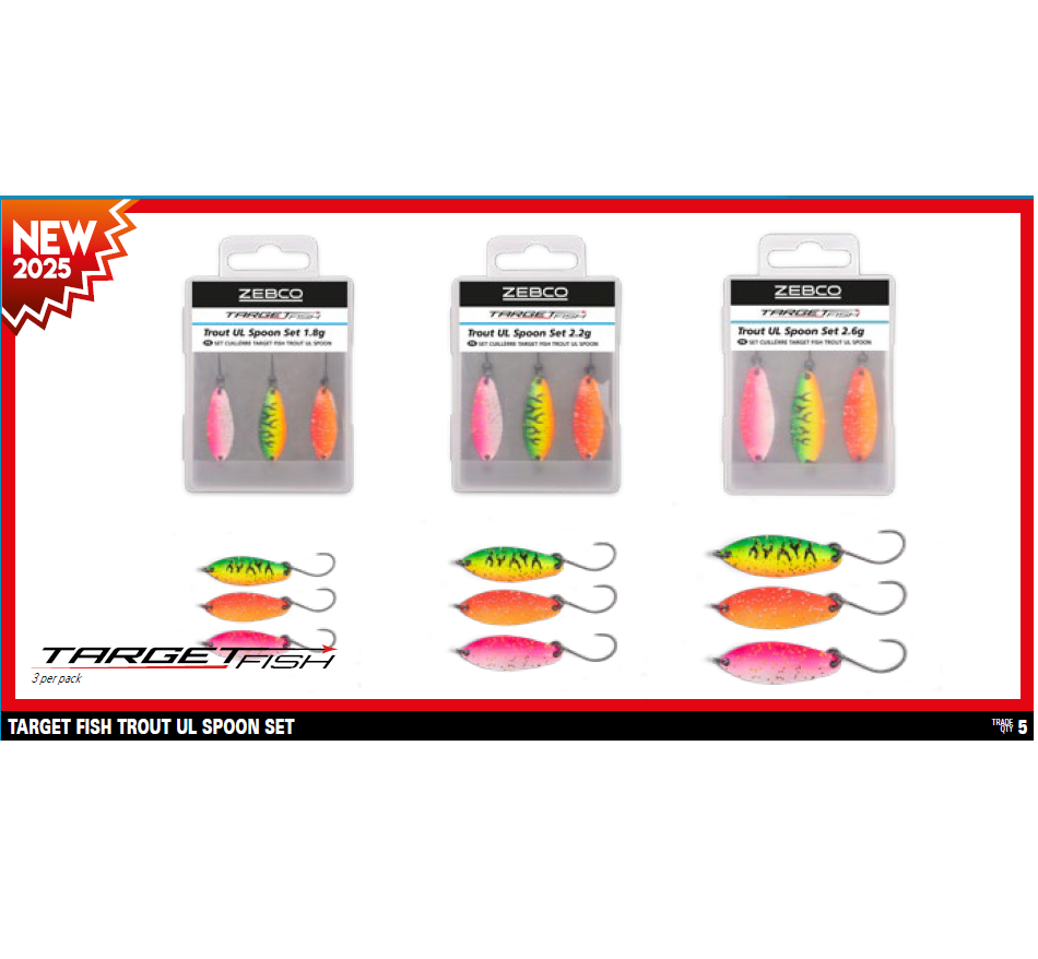 ZEBCO - TARGET FISH TROUT UL SPOON