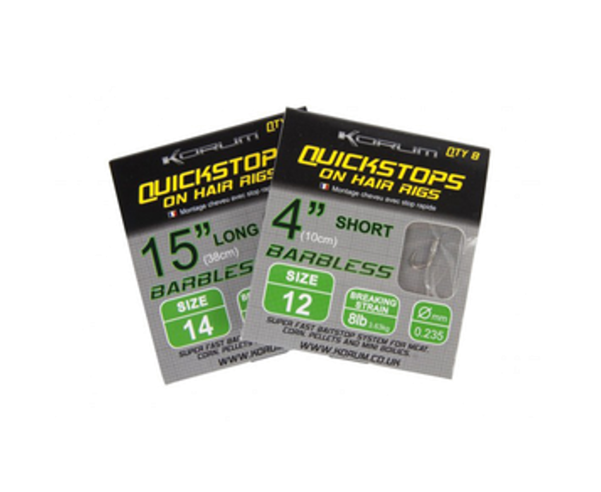 KORUM - QUICKSTOPS ON HAIR RIGS