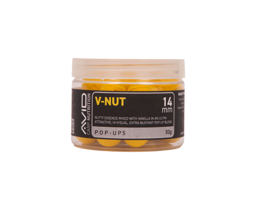 AVID CARP - V-NUT POP-UP 14mm (YELLOW)