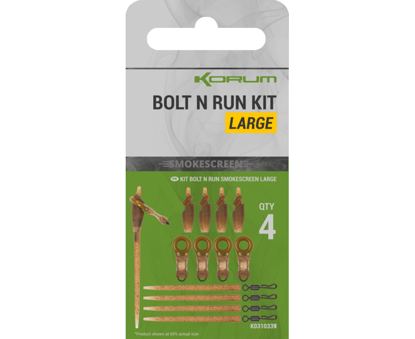 KORUM - SMOKESCREEN BOLT N RUN KIT