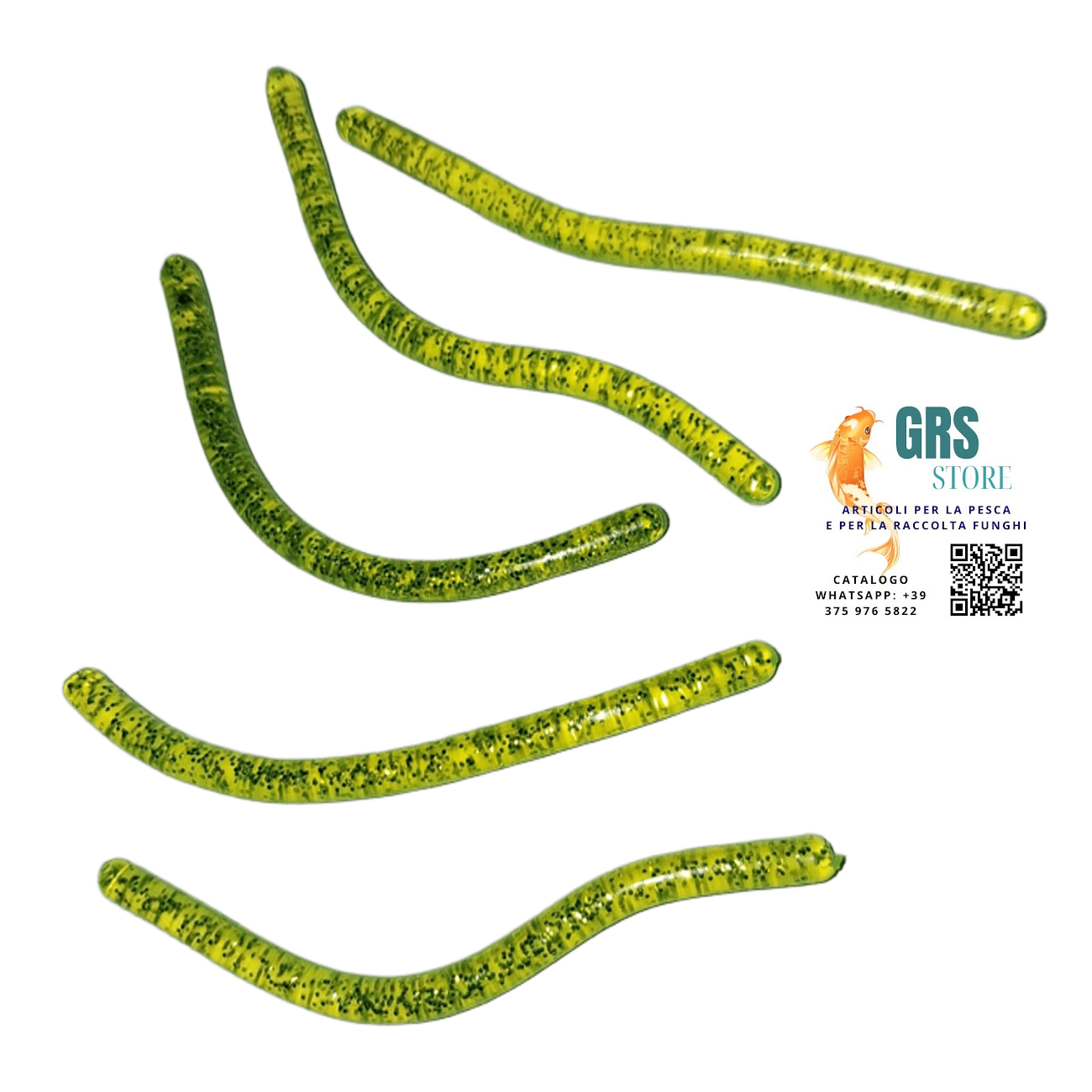 CARSON - TROUT WORMS 0308 L=7,5 CM