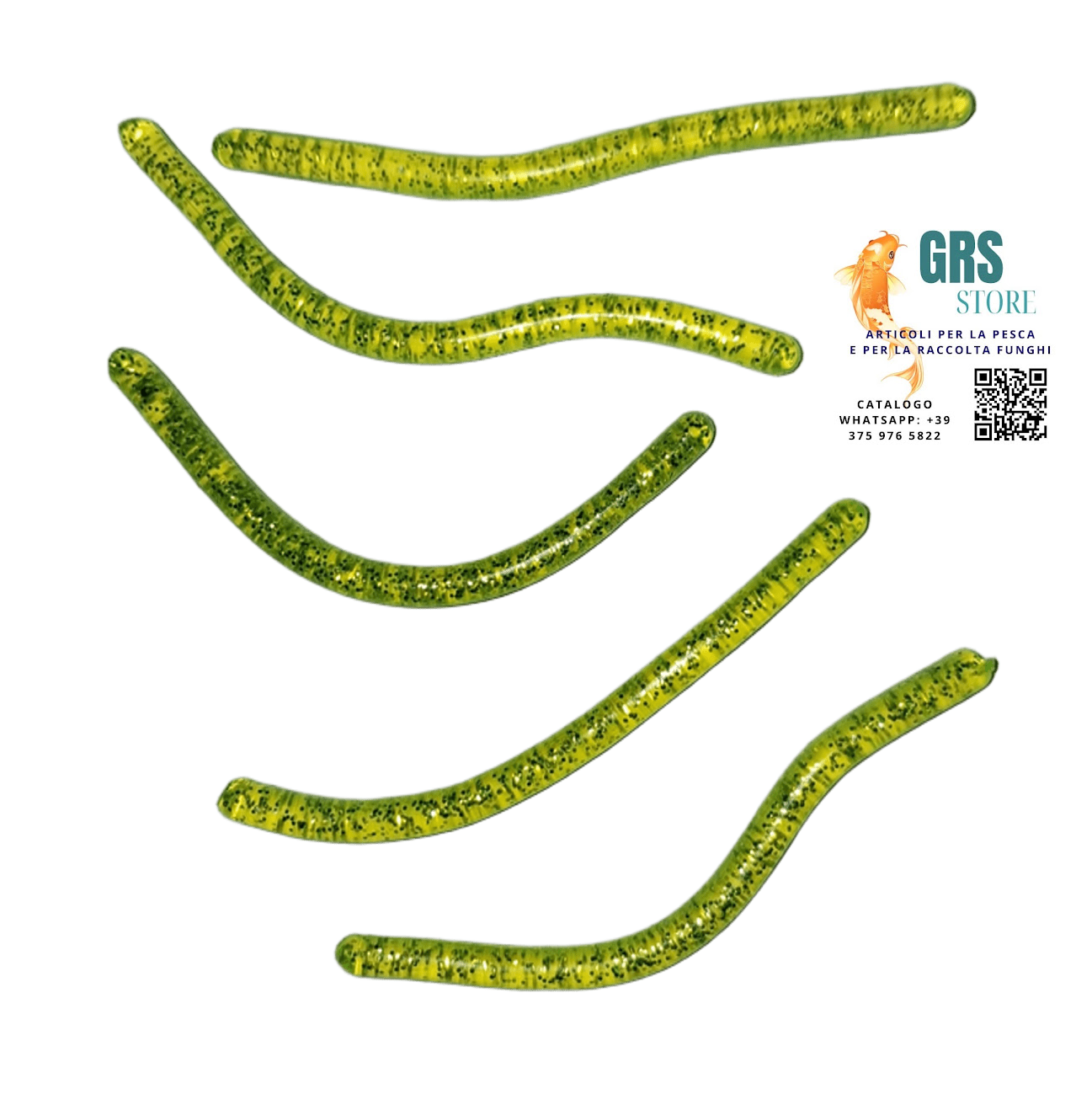 CARSON - TROUT WORMS 0308 L=7,5 CM