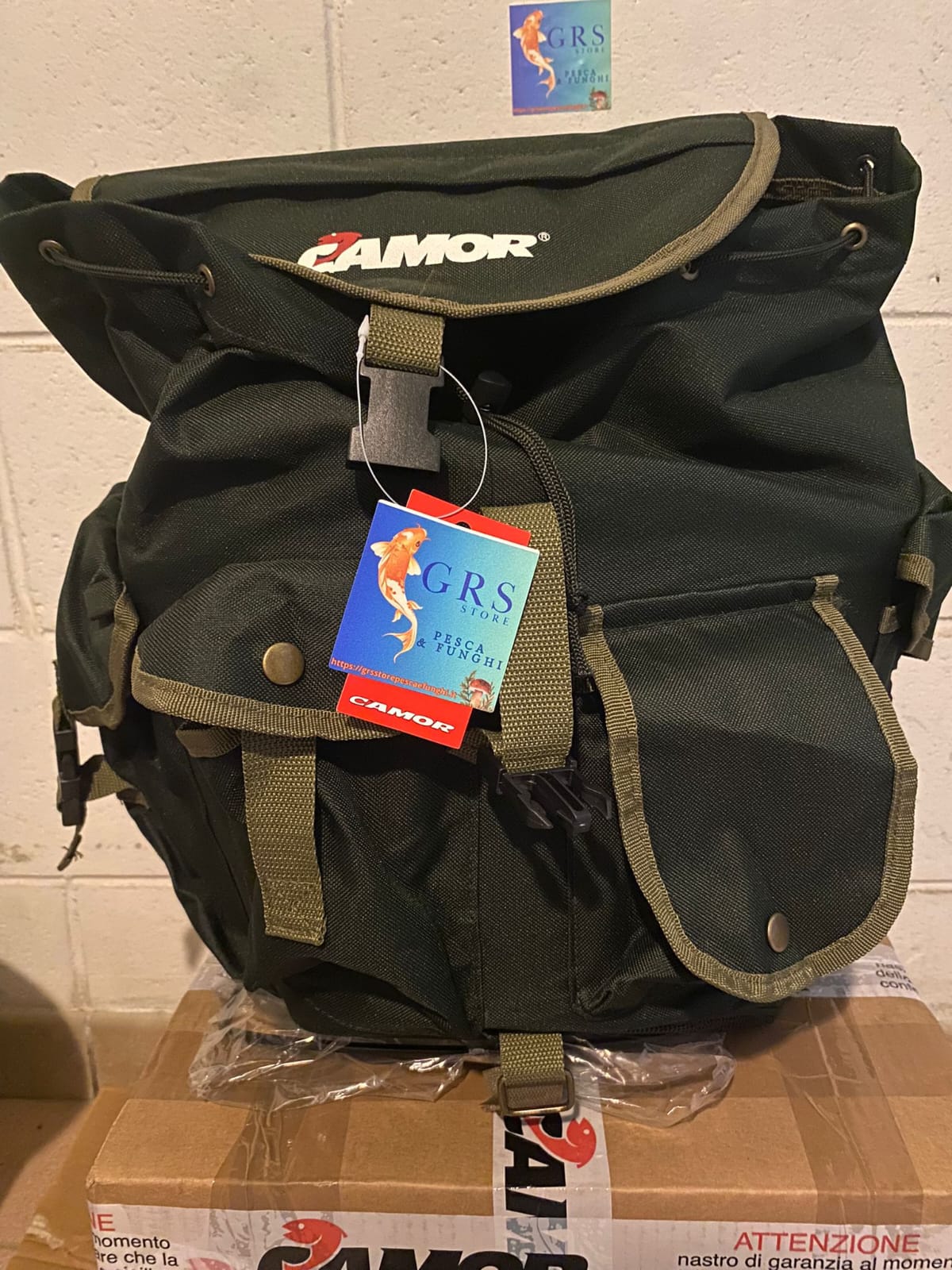 CAMOR - ZAINO FUNGHI 40x30x27