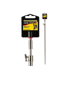 PICCHETTO TELESCOPICO 75-120cm ACCIAIO INOX EXTRA CARP