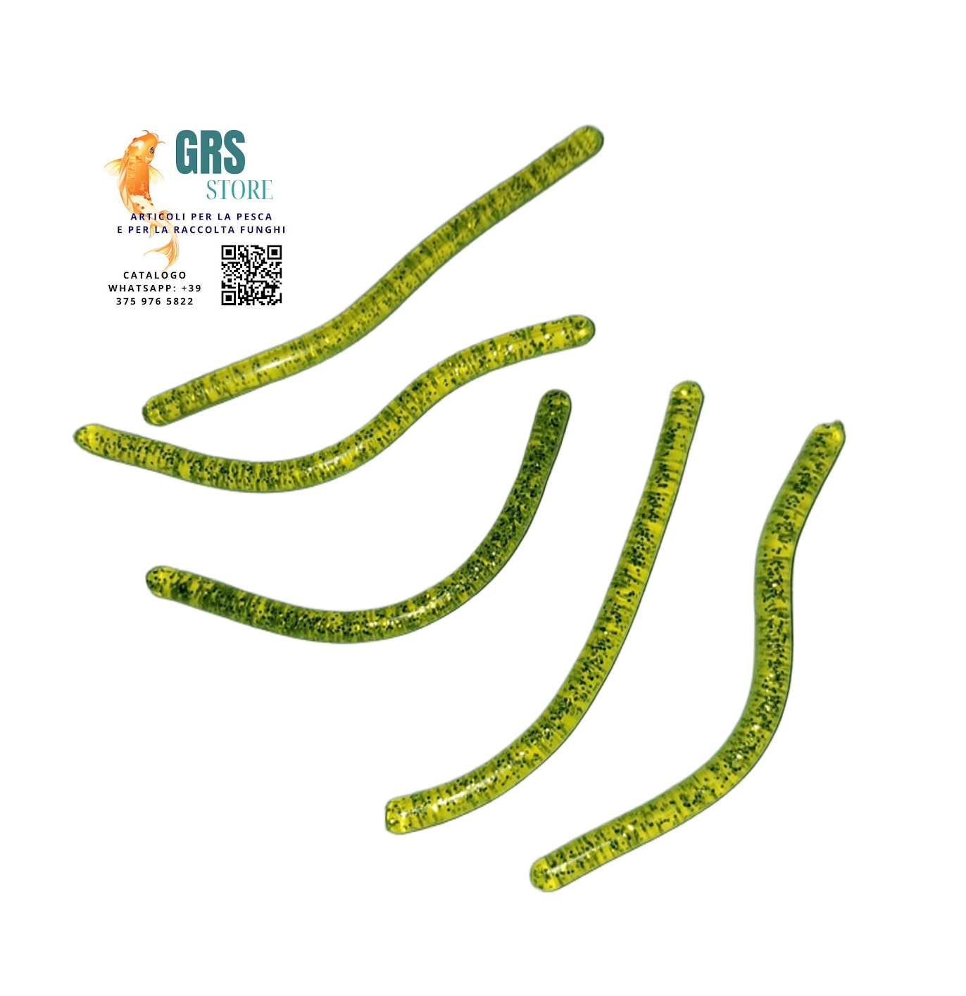 CARSON - TROUT WORMS 0308 L=7,5 CM