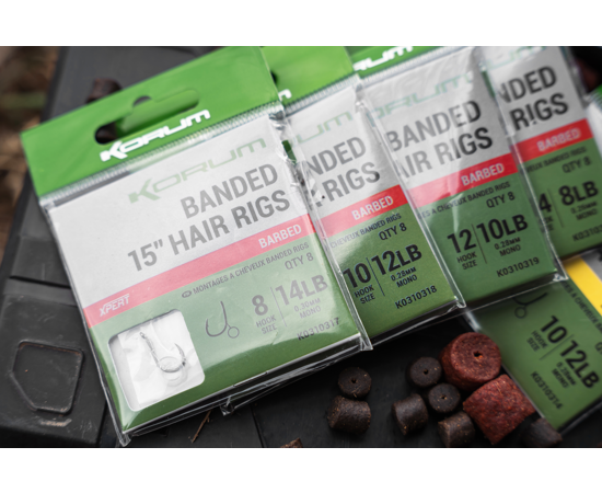 KORUM - BANDED HAIR RIGS