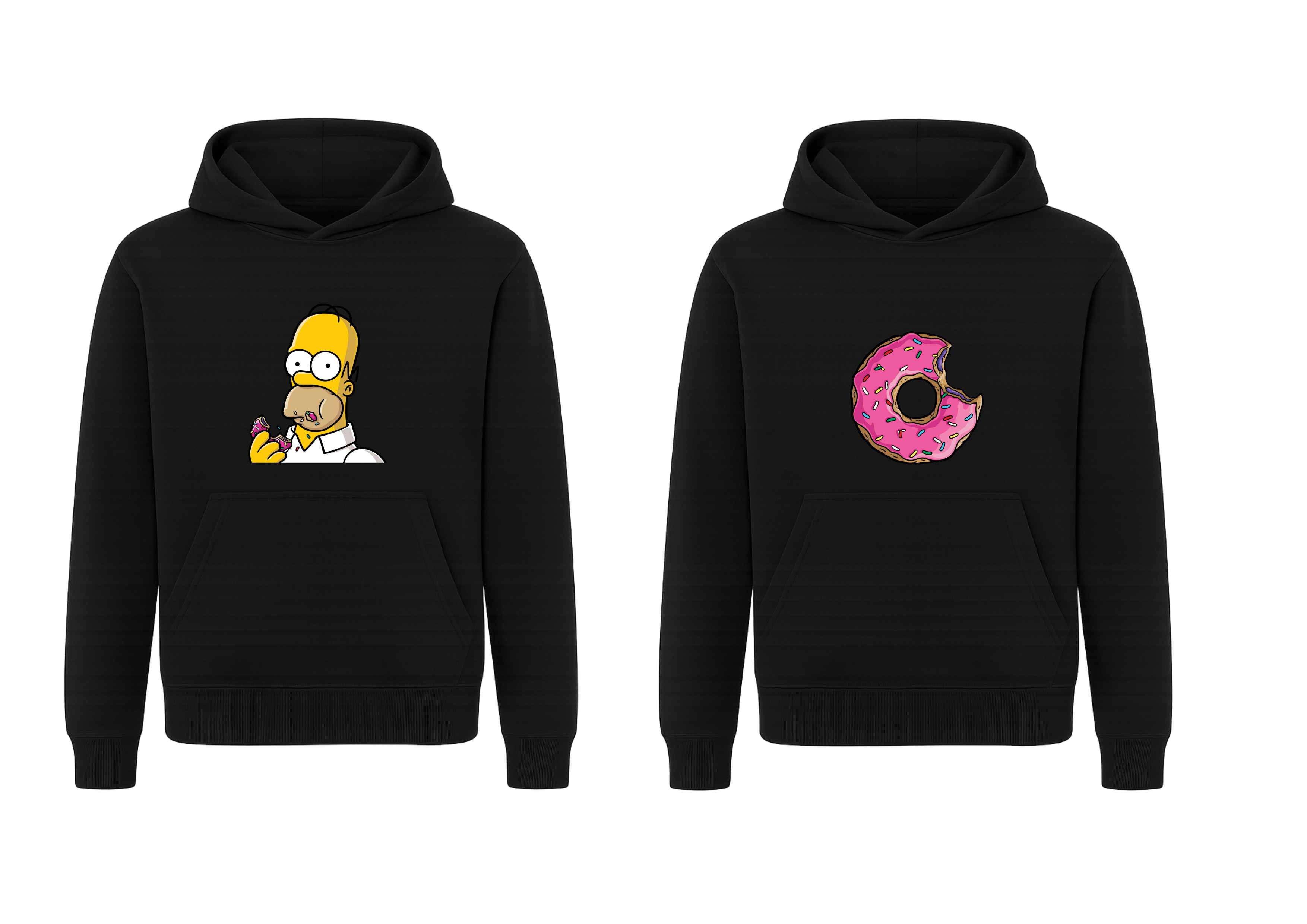 Džemperis jai ir jam su stilinga spauda