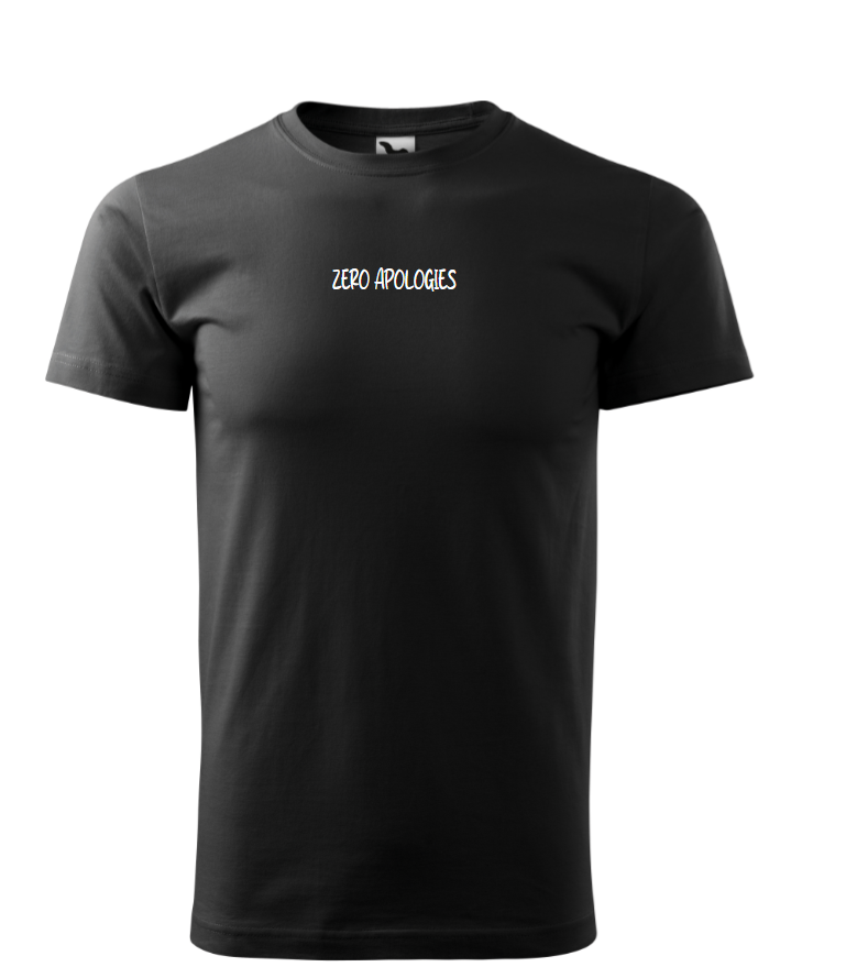 Marškinėliai Zero Apologies