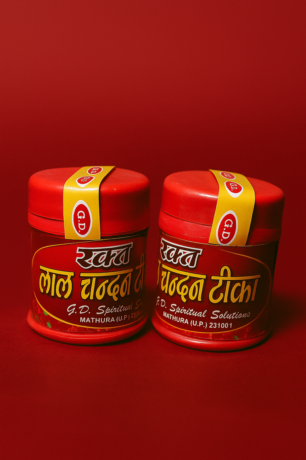 Swachh Lal Chandan Teeka