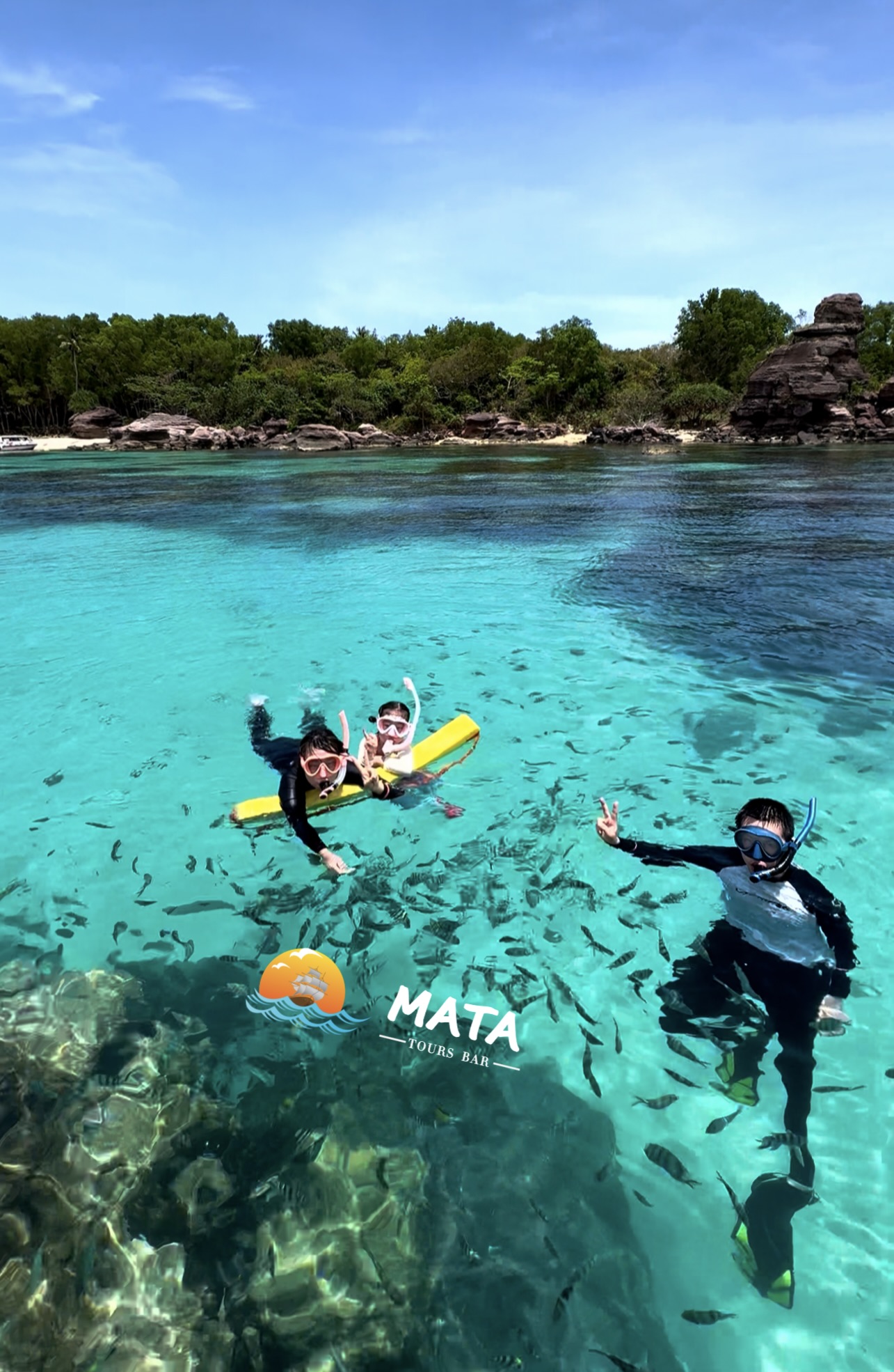 Tour ngắm san hô nhóm nhỏ  " từ 5 đến 8 khách"