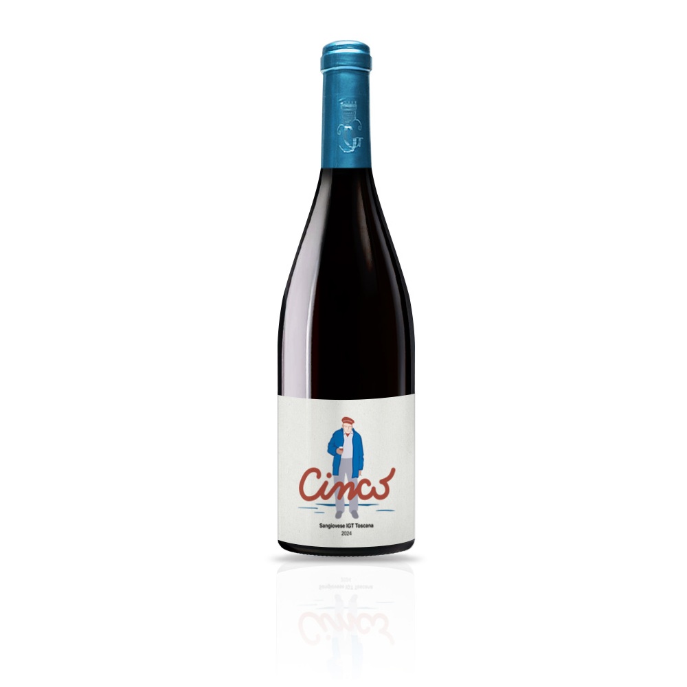 Cinco IGT Toscana Sangiovese 2024 - 琴蔻托斯卡納地區桑嬌維賽紅葡萄酒