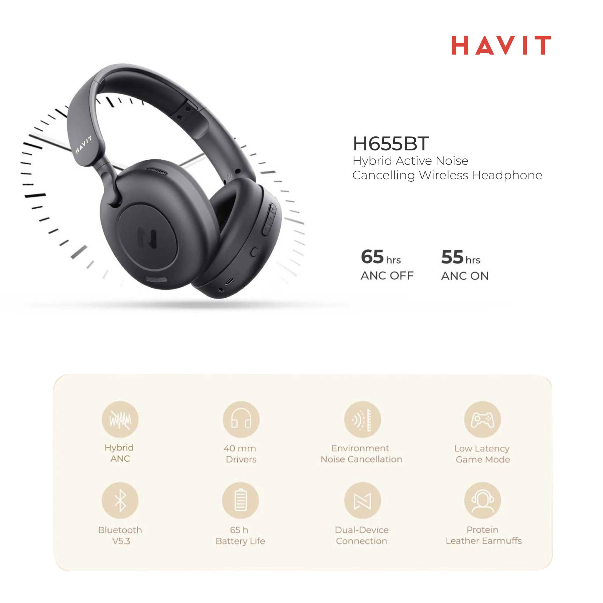 Havit H655BT Wireless Headphones