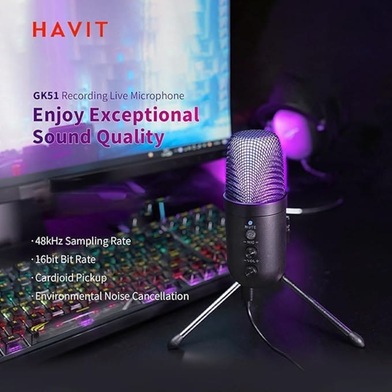 HAVIT GK51 Recording Live Microphone