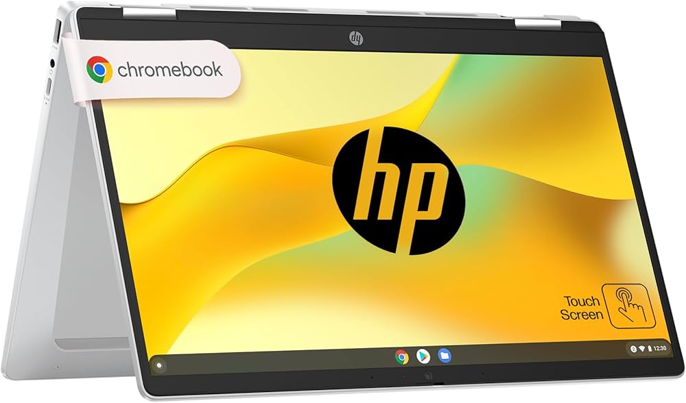 HP Chromebook Silver