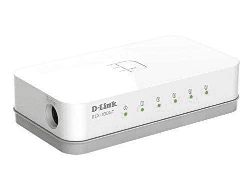Switch D-Link 5-Port 10/100 Mbps Unmanaged Desktop Switch