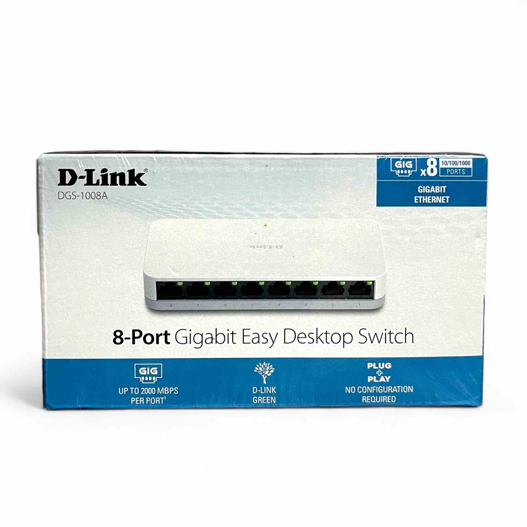 Switch D-Link8-Port Gigabit Easy Desktop Switch