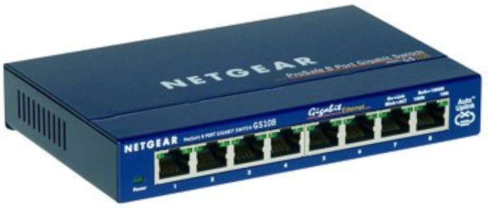 Switch Netgear  8-Port Gigabit Switch