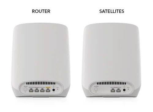 Router Netgear Tri-band WiFi 6 Mesh System (RBK762S)