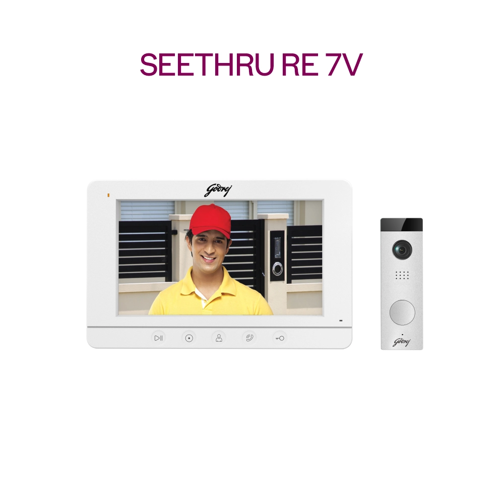 Godrej Video Door Phone Seethru RE 7