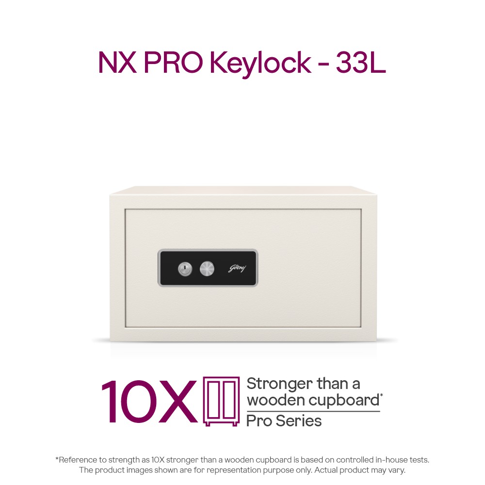 Godrej Home Locker NX Pro Key Lock (33L)