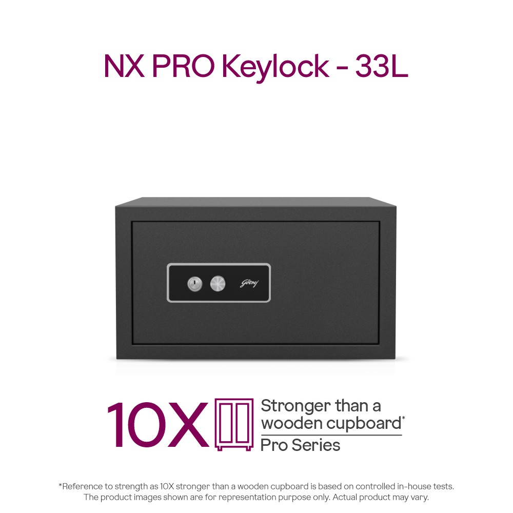 Godrej Home Locker NX Pro Key Lock (33L)