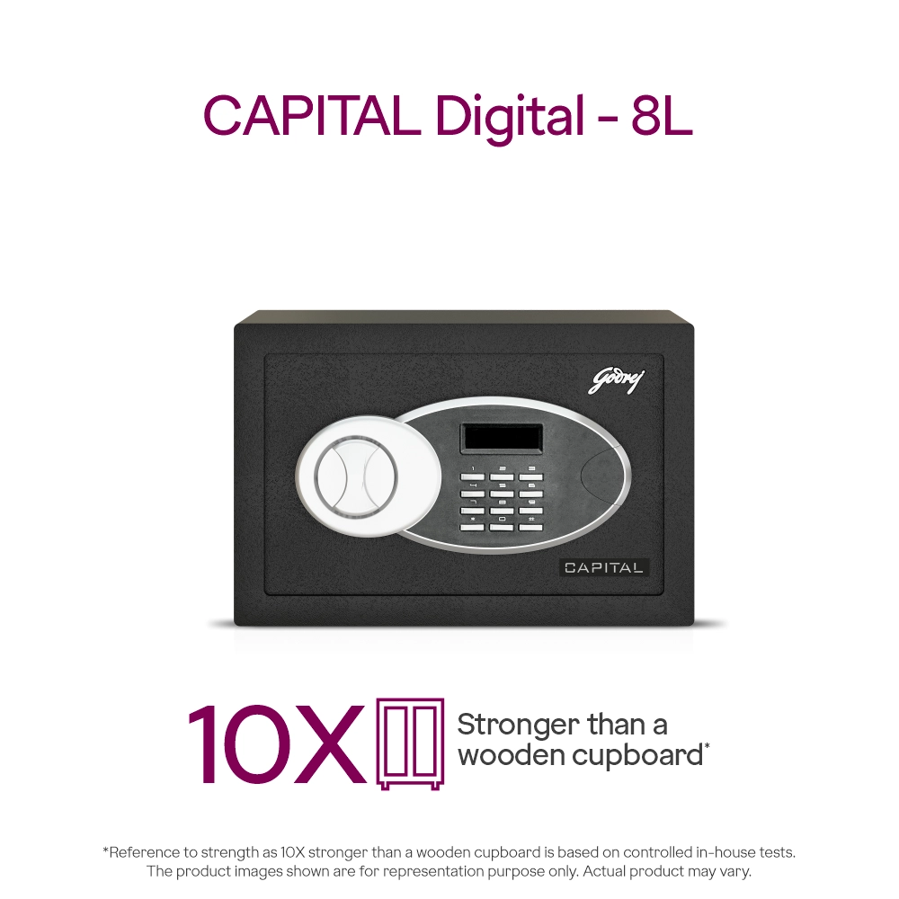 Godrej Hotel Room Locker Capital 8L