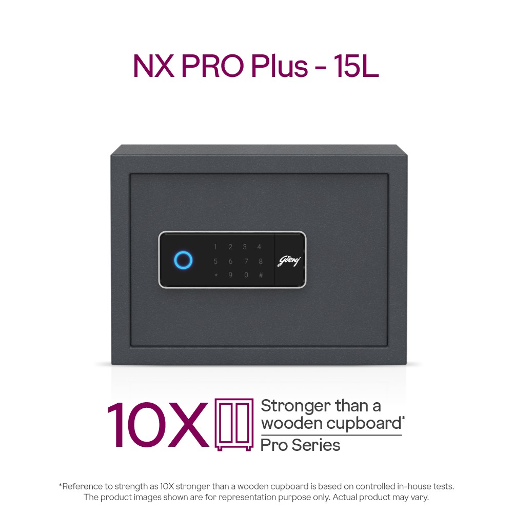 Godrej Home Locker NX Pro Plus Digi+ Bio 15L
