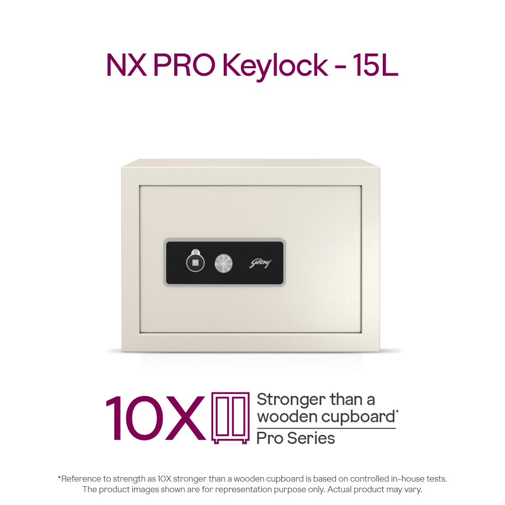 Godrej Home Locker NX Pro Key Lock (15L)