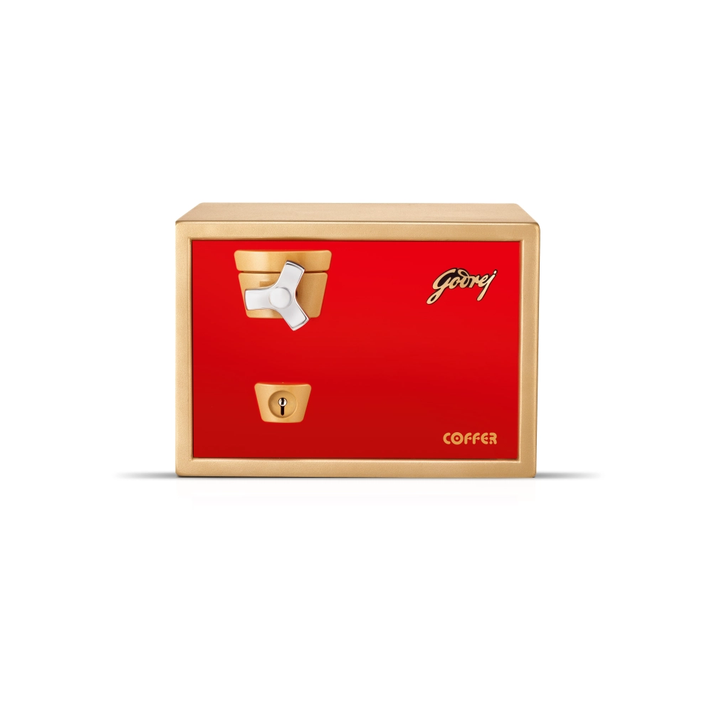 Godrej Home Locker Premium Coffer V1 Red