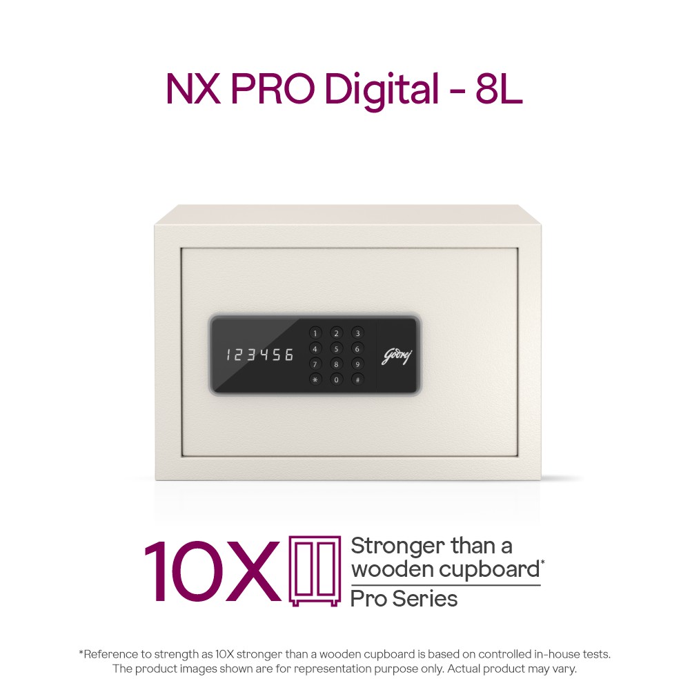 Godrej Home Locker NX Pro Digital (8L)
