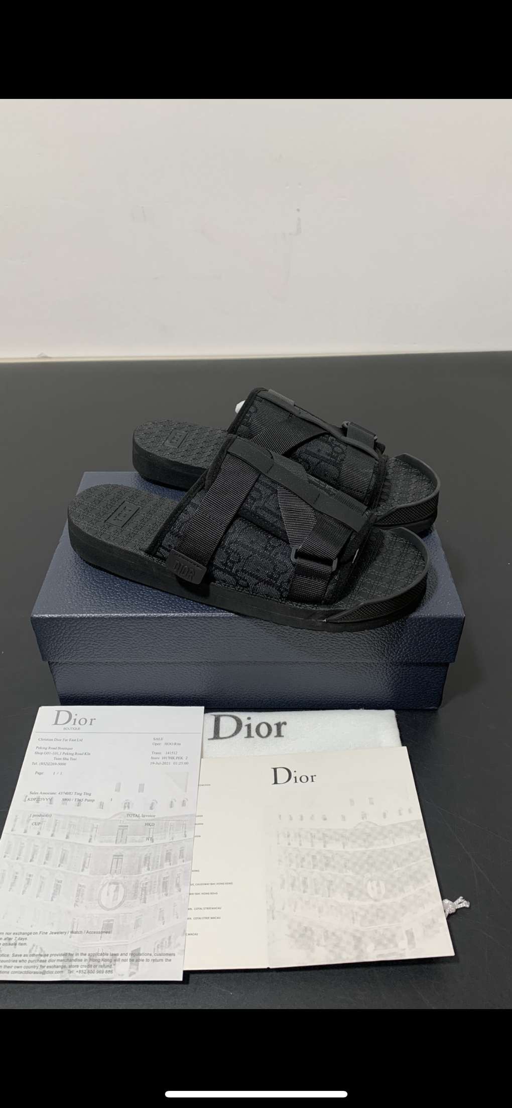 Dior Alpha Sandal 'Dior Oblique'