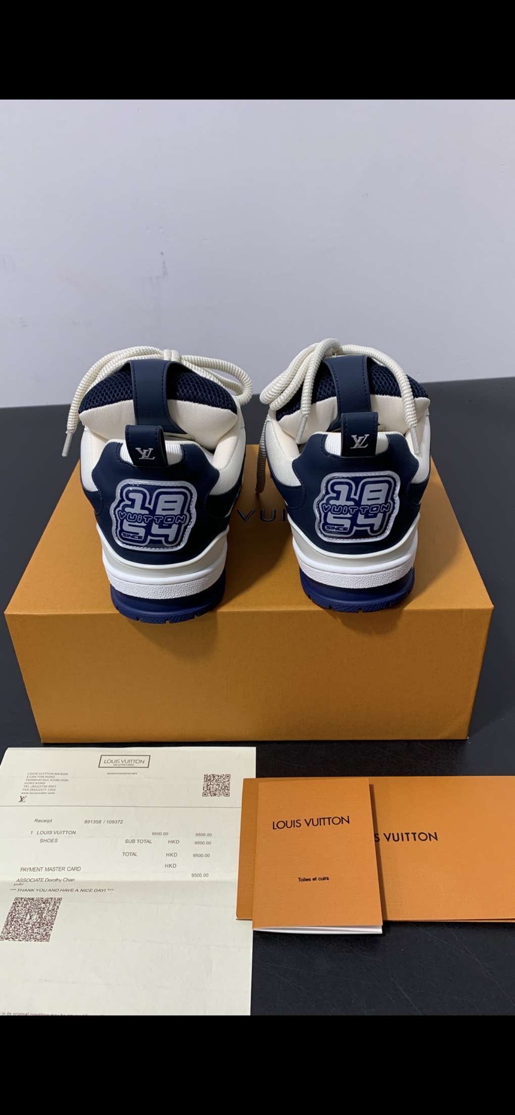 Louis Vuitton 'LV Skate Trainer Marine Sneaker' 