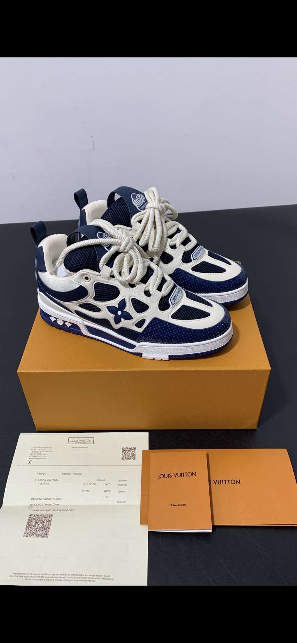 Louis Vuitton 'LV Skate Trainer Marine Sneaker' 