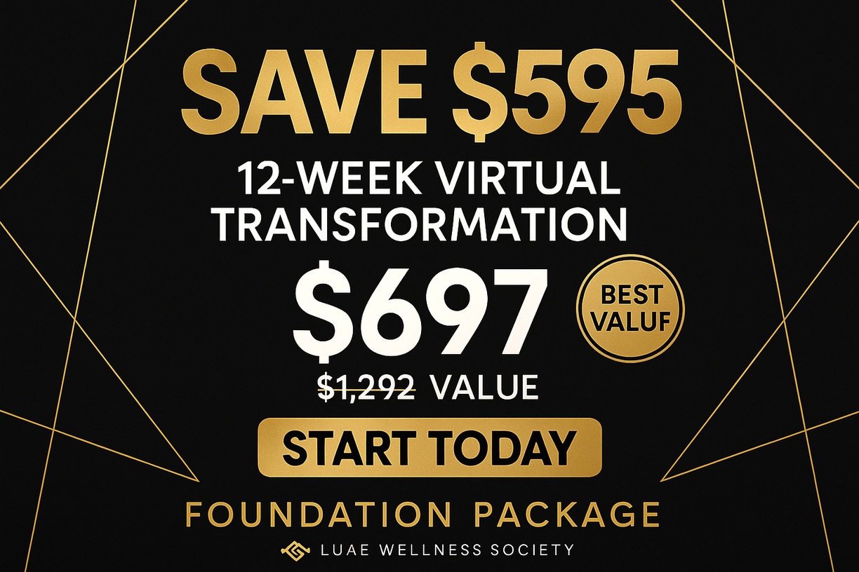 12 Week Foundation Luxury Personal Training Package