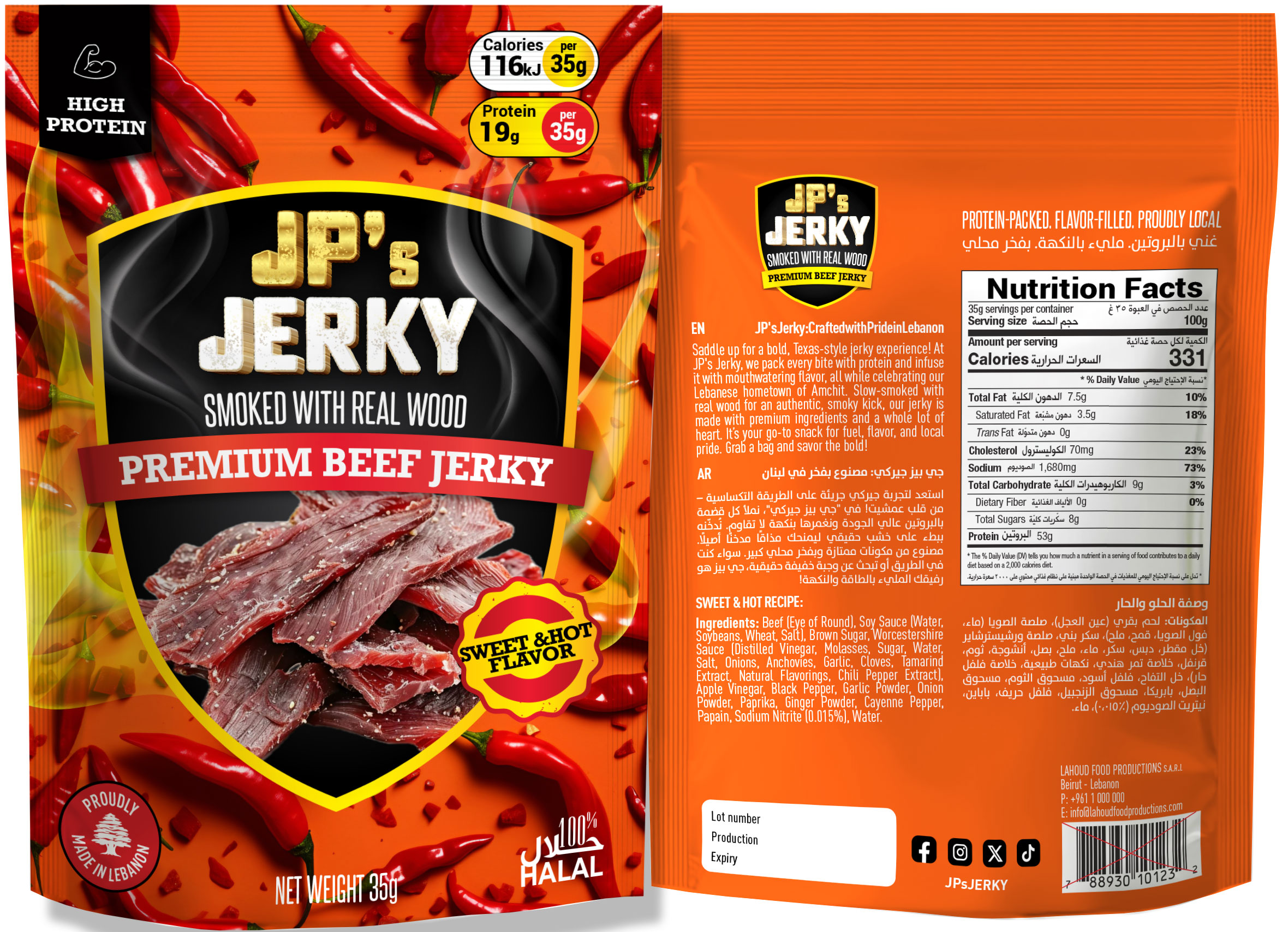 JP's Jerky Taster Pack