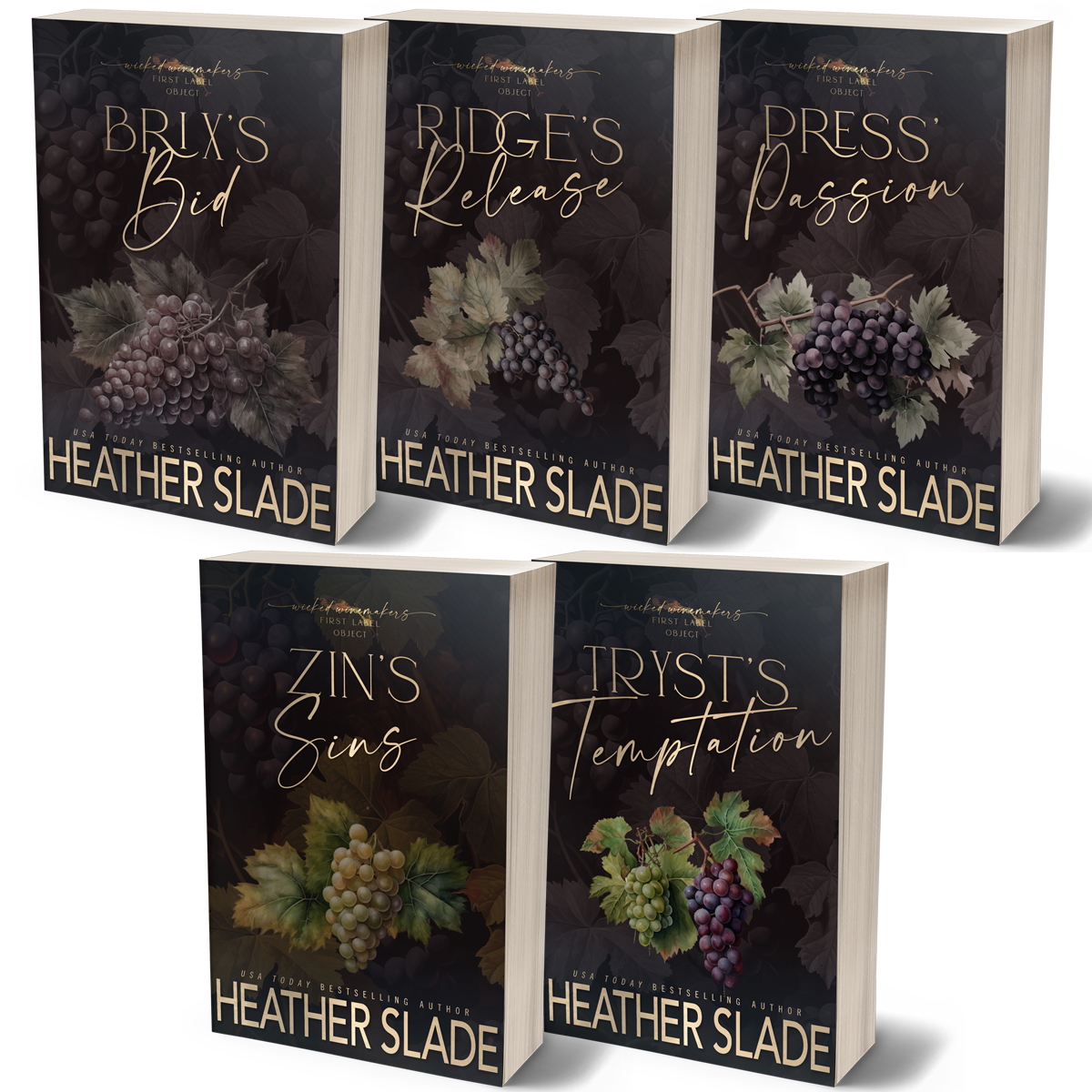 Wicked Winemakers First Label Paperback Bundle