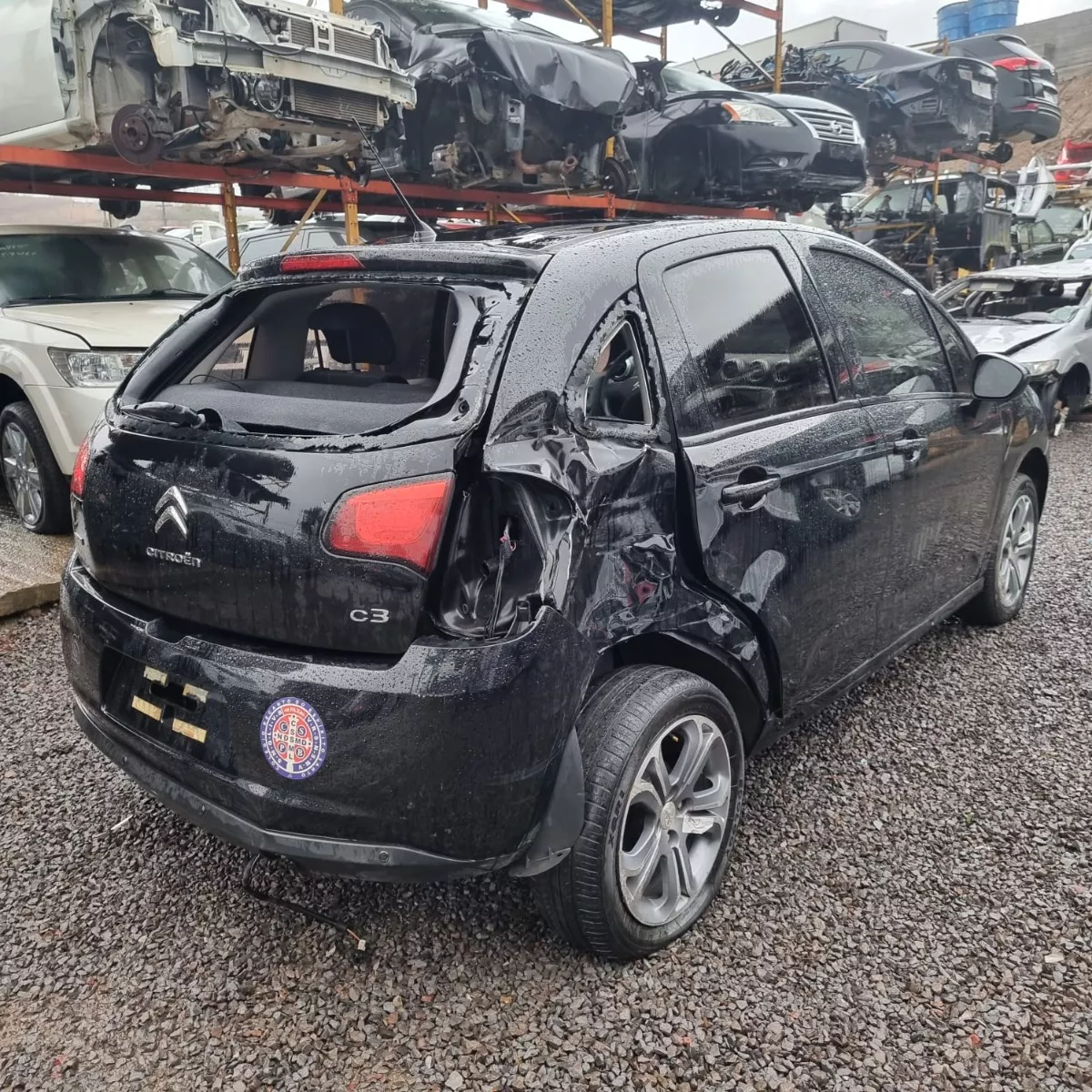 Sucata Citroen C3 Tendance 2017 1.2 3cc