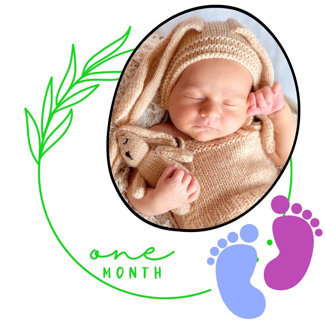 Milestone Baby Photo Collage