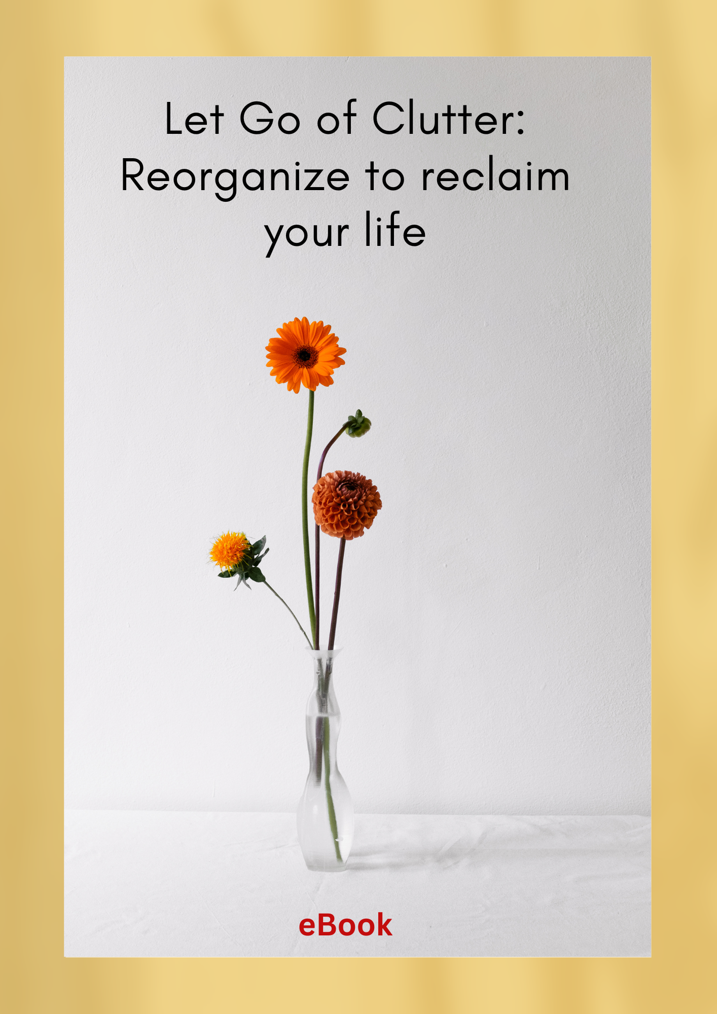 Let Go of Clutter: Reorganize to reclaim your life