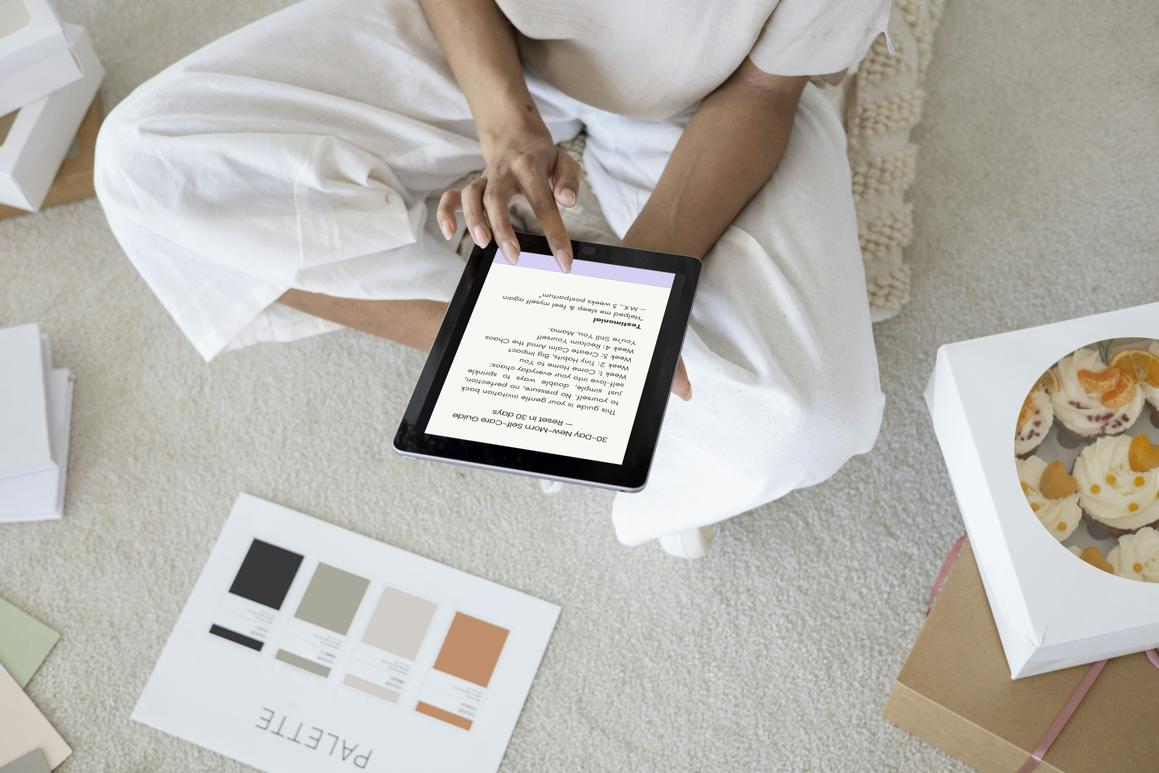 30-Day New-Mom Self-Care Guide — Reset in 30 days (only $15)