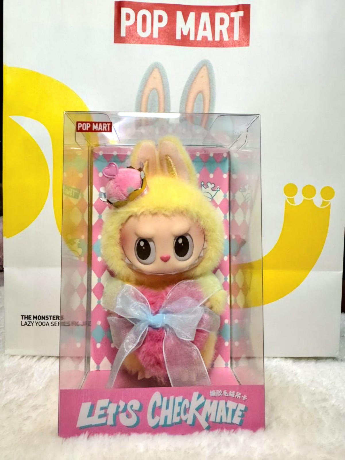 Popmart let's checkmate labubu authentic
