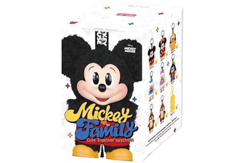 Popmart Mickey Family Keychain original authentic