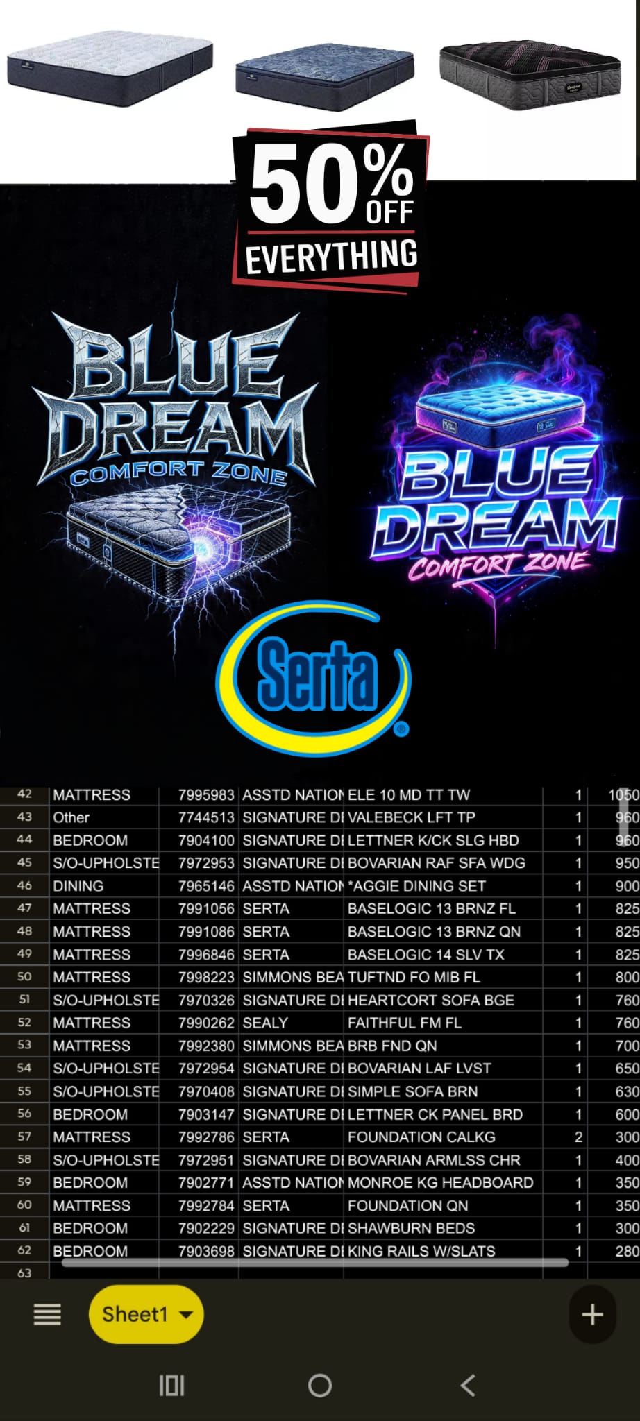 Blue Dream Comfort Zone Mattress high end mattress 