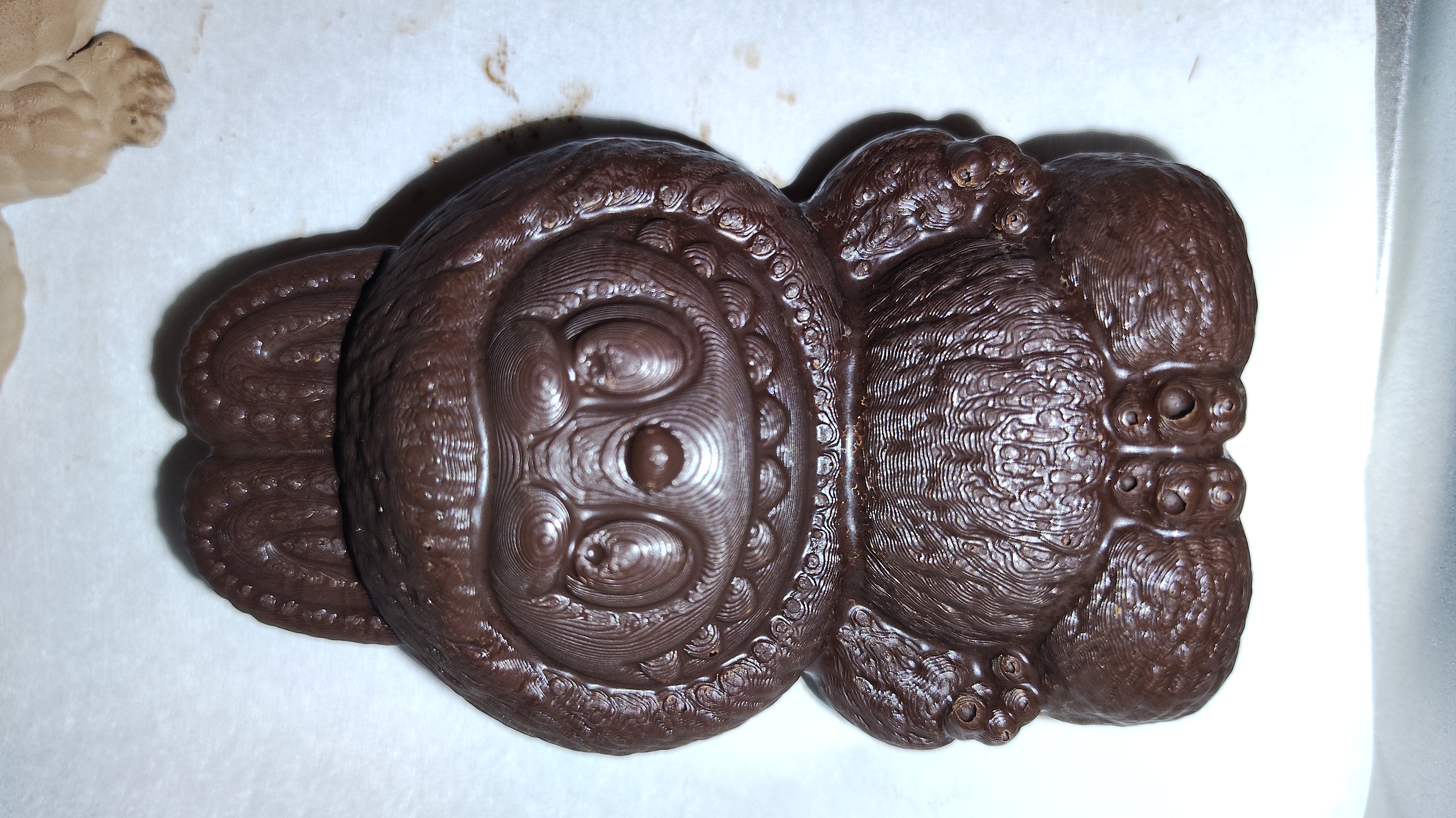 Labubu chocolate dark 4oz Large #labubuchocolate 