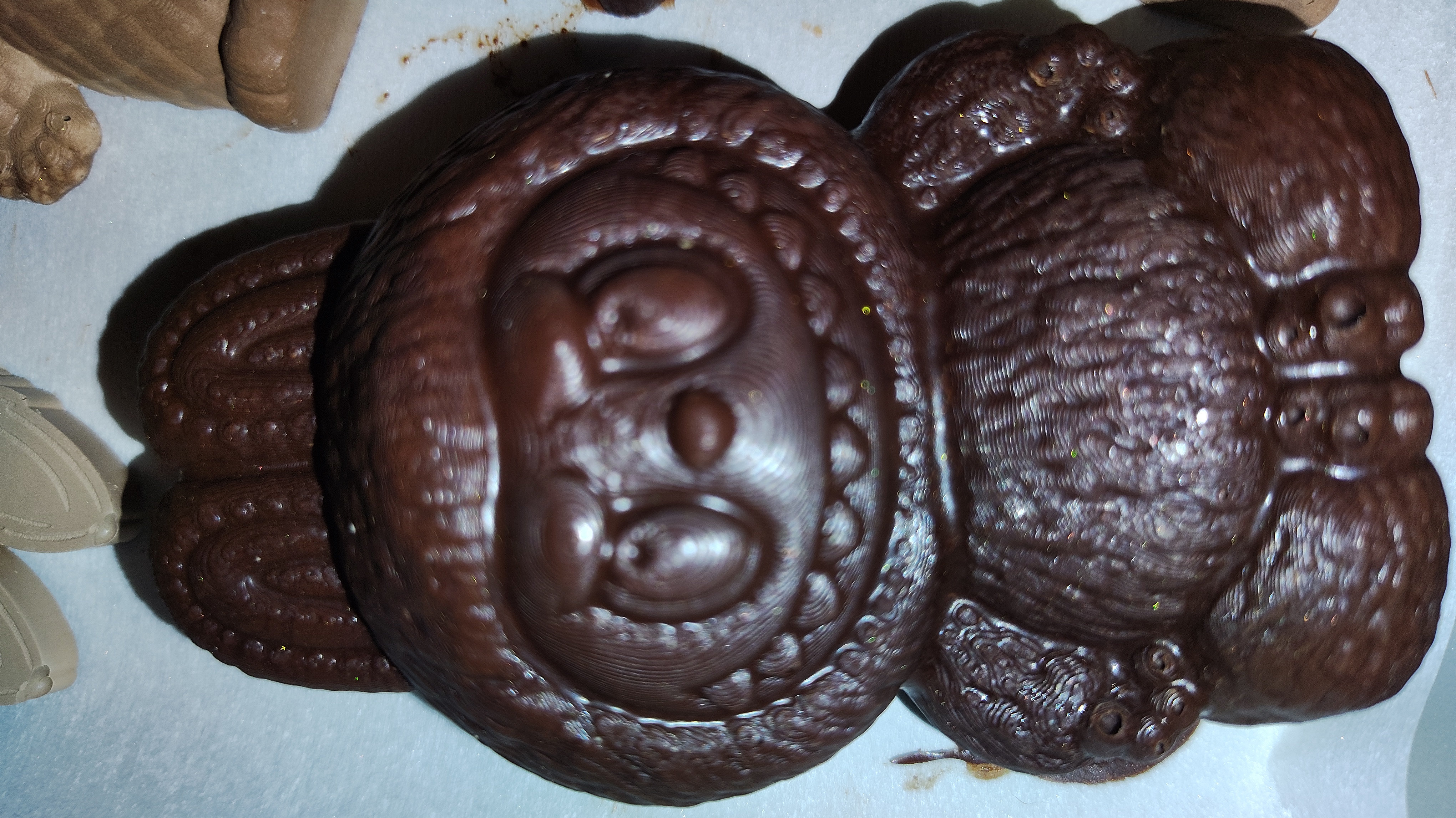 Labubu chocolate dark 4oz Large #labubuchocolate 