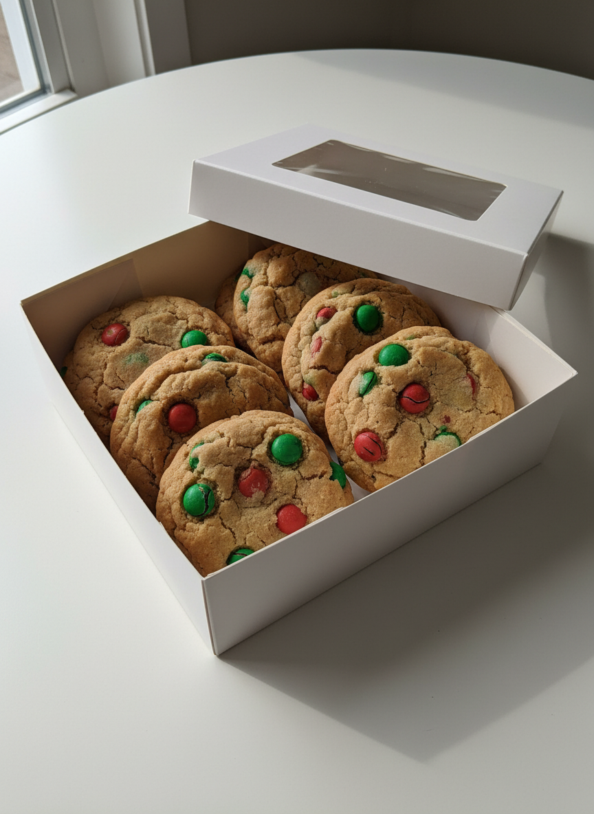 Vegan Chocolate Candy Cookies