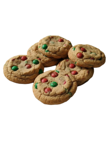 Vegan Chocolate Candy Cookies