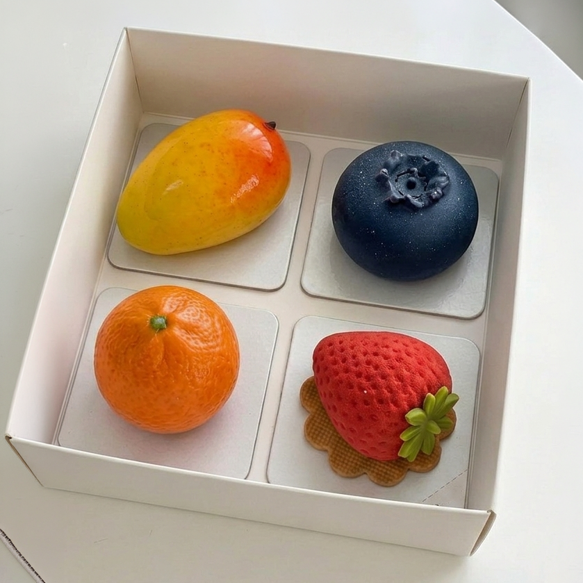 Viral Realistic Vegan Fruit Pastries 